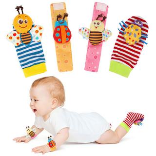 Activity-board  Baby Rassel Spielzeug Tier Handgelenk Rassel 