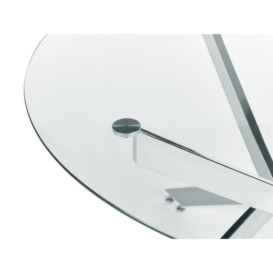 Beliani Esstisch aus Sicherheitsglas Glamourös MARAMO  