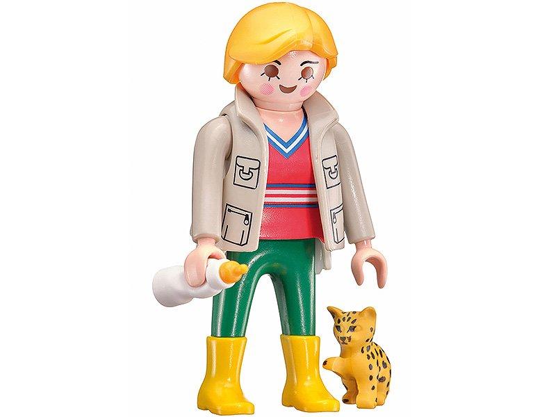 Schmidt  Puzzle Zoo inkl. Playmobil-Figur (60Teile) 