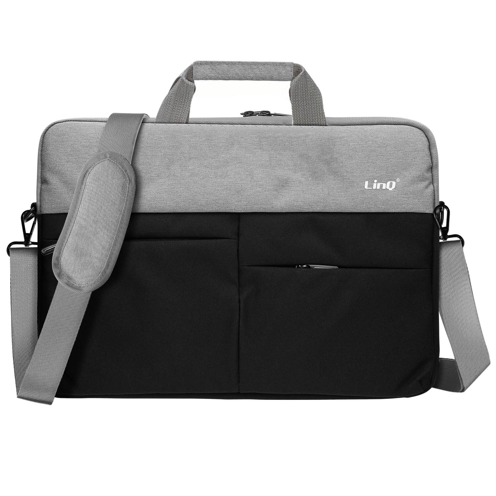 Avizar  Sac Ordinateur 14'' Noir et Gris LinQ 