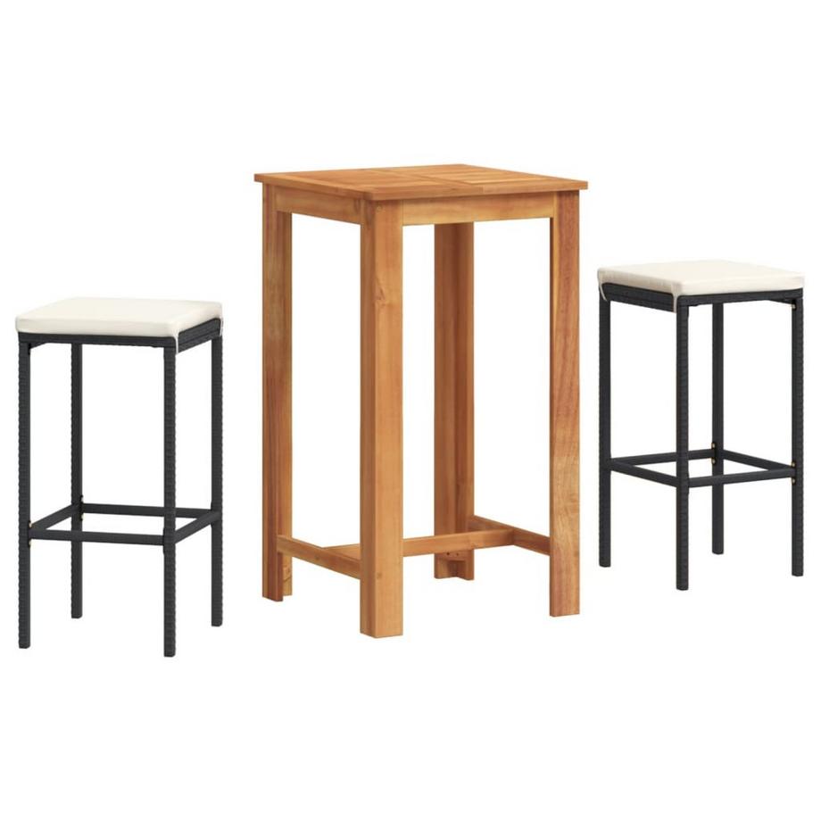 set da bar per giardino Polirattan