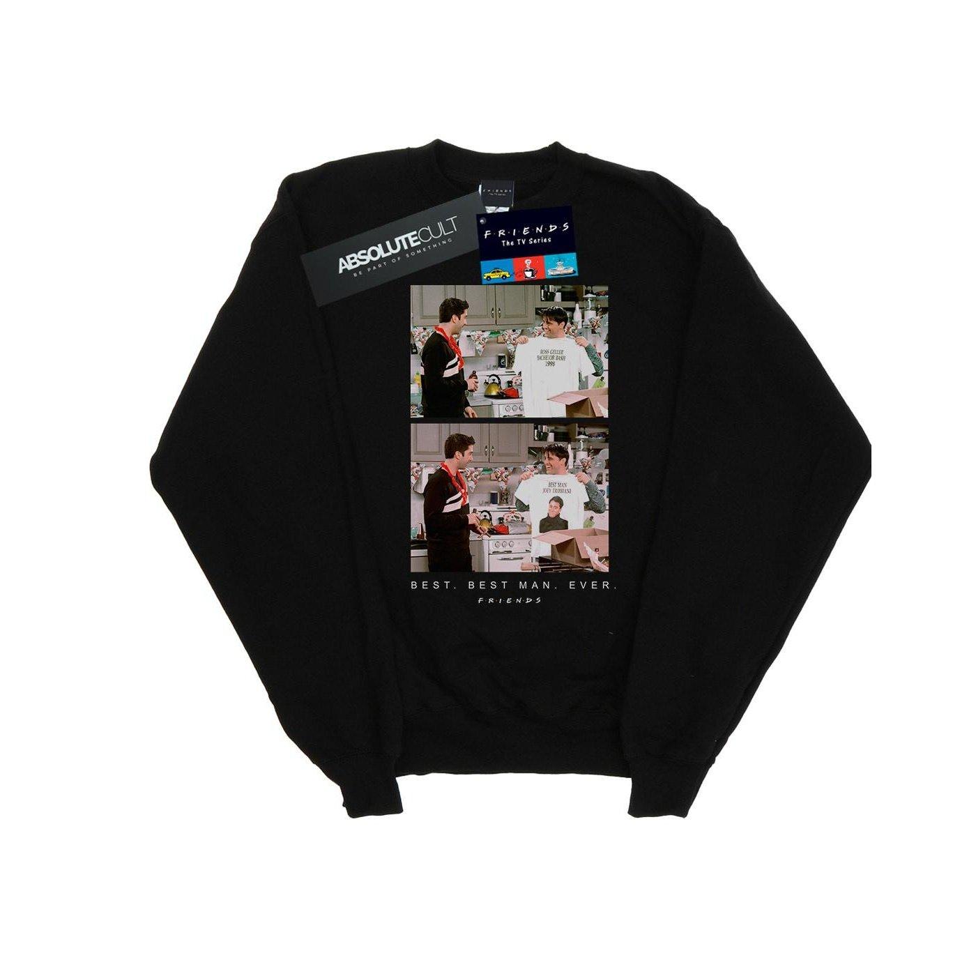 Image of Best Best Man Ever Sweatshirt Jungen Schwarz 116