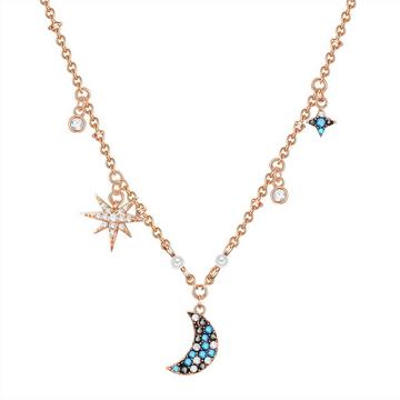 Halskette Halbmond/Stern