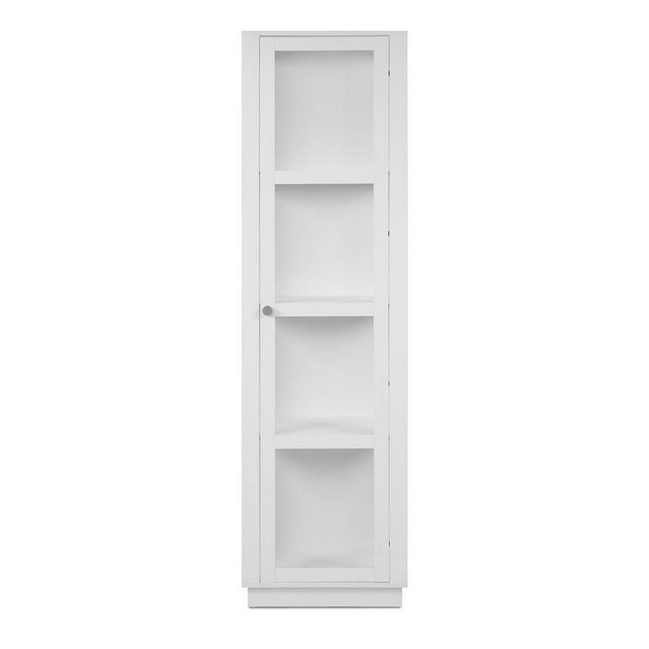 Calicosy Vitrine 3 étagères blanche H195 cm - Arles  