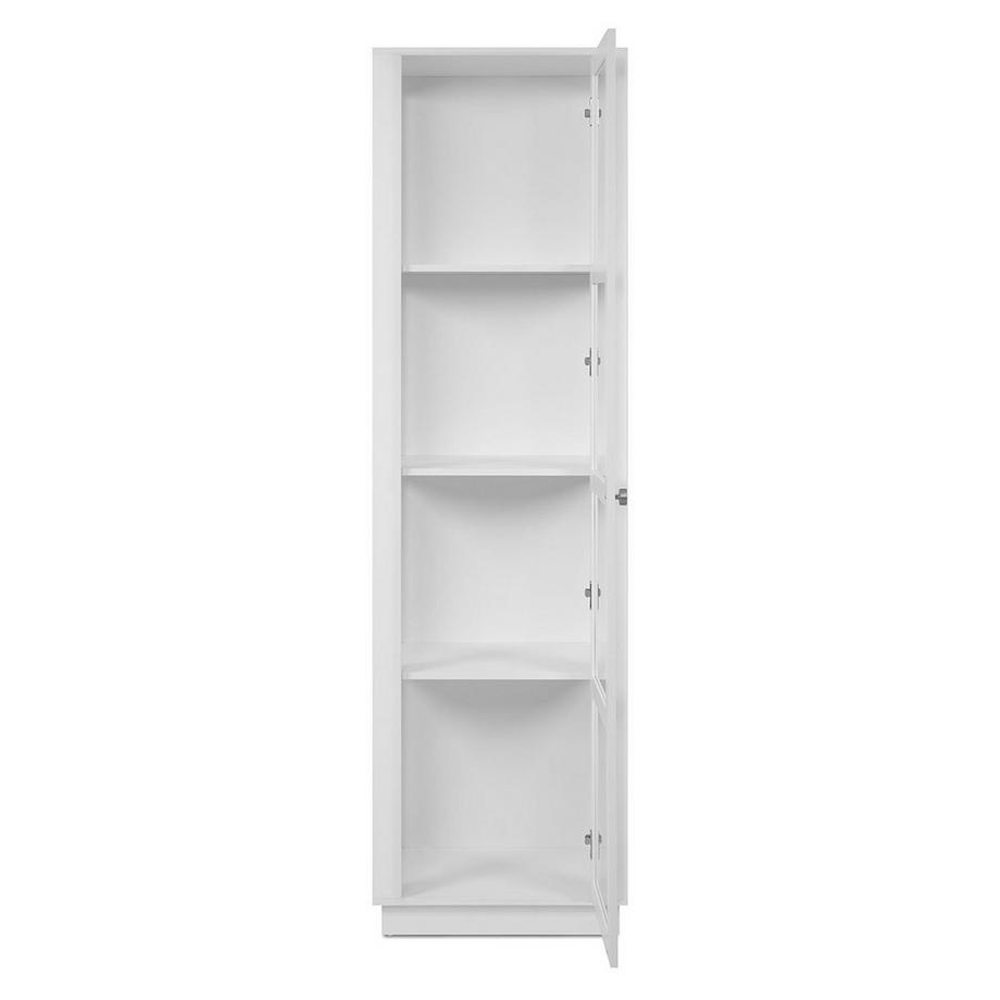 Calicosy Vitrine 3 étagères blanche H195 cm - Arles  