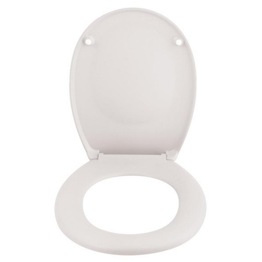 spirella Abattant WC Thermo Dur NEELA Blanc Mat - Charnières ABS Chromé  
