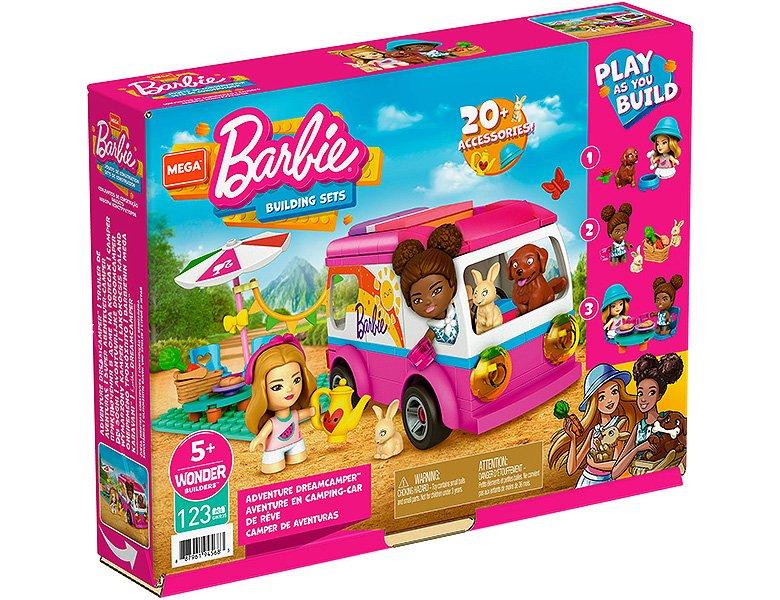 Mega Construx  Barbie Abenteuer Traumwohnmobil (123Teile) 