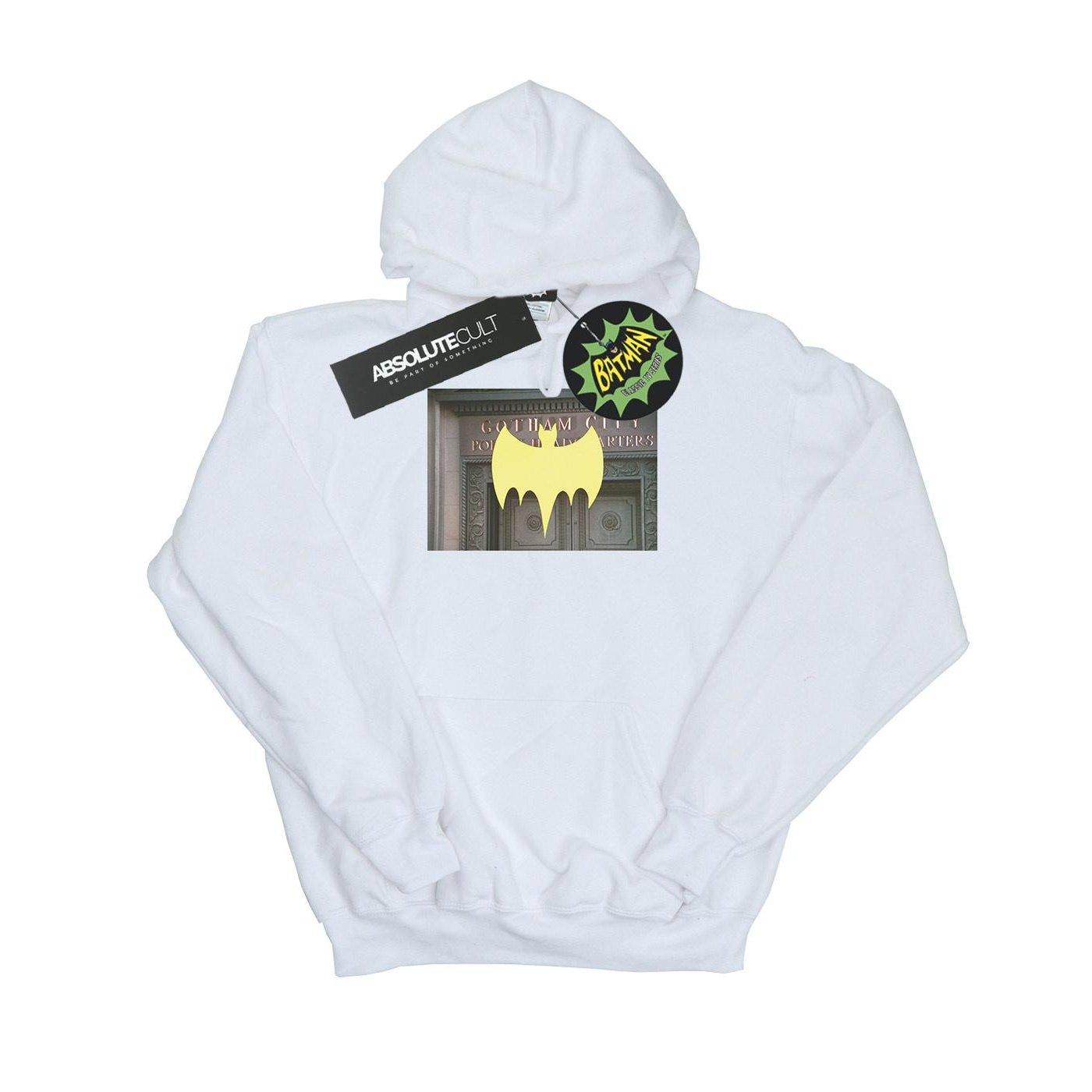 Image of Batman Tv Series Gotham City Police Kapuzenpullover Damen Weiss XXL