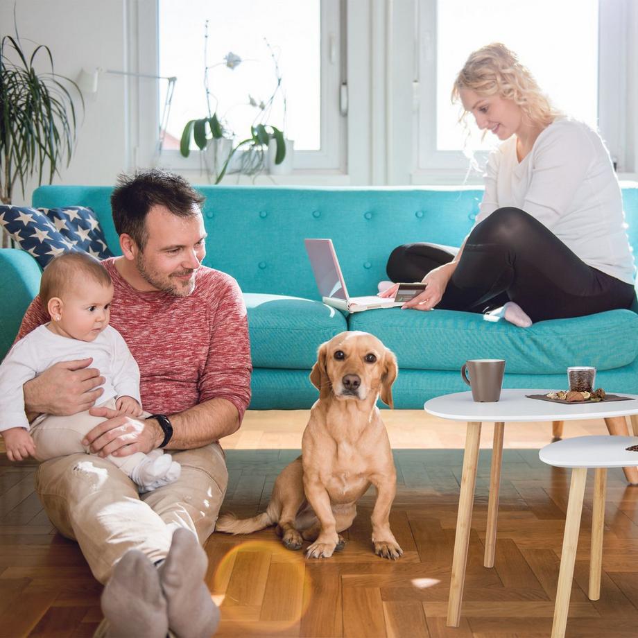 B2X Set di 2 tavoli da pranzo in stile scandinavo  