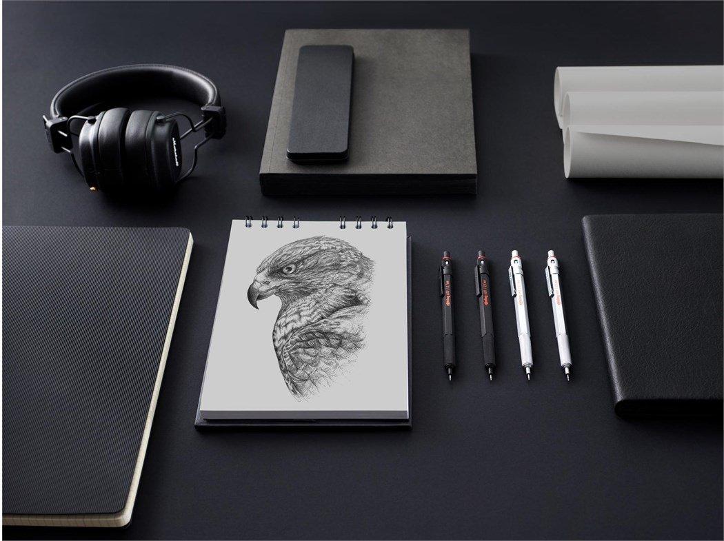 rotring ROTRING Feinminenstift 600 0.5mm 2114264 rot metallic  