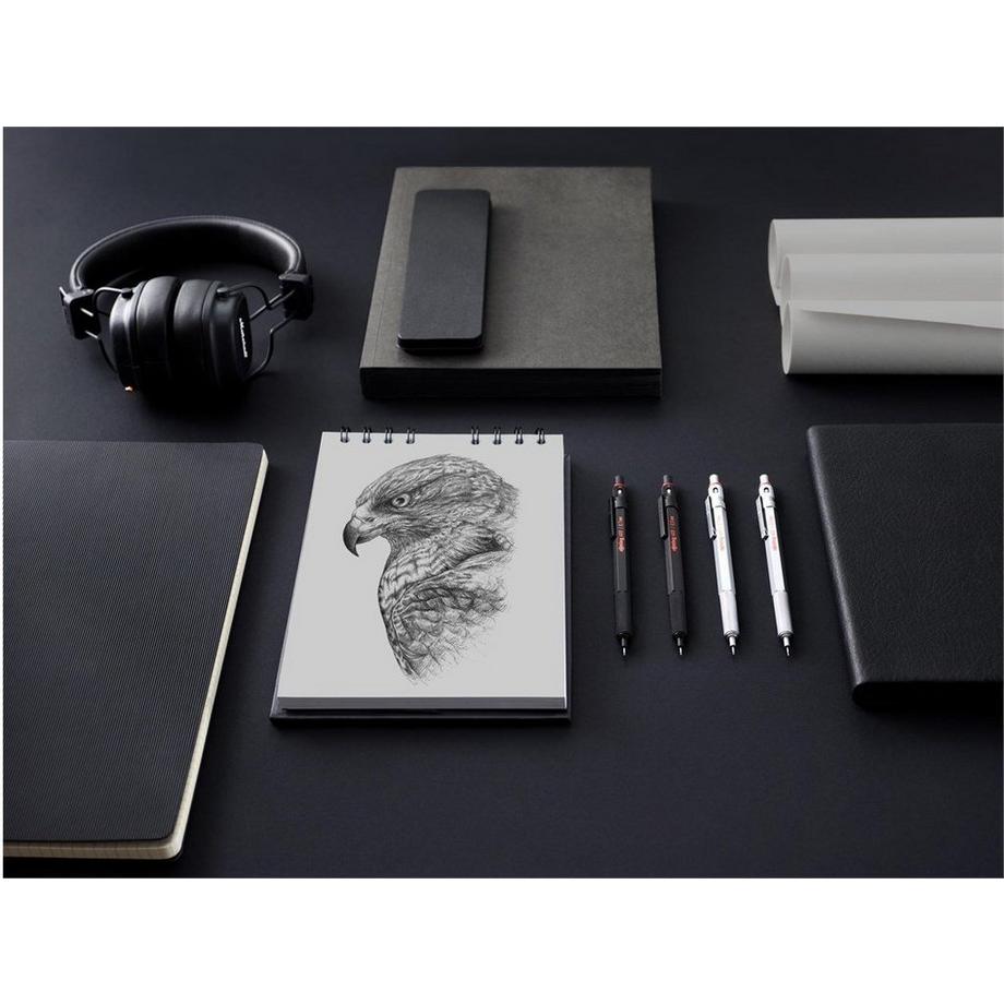 rotring ROTRING Feinminenstift 600 0.5mm 2114264 rot metallic  