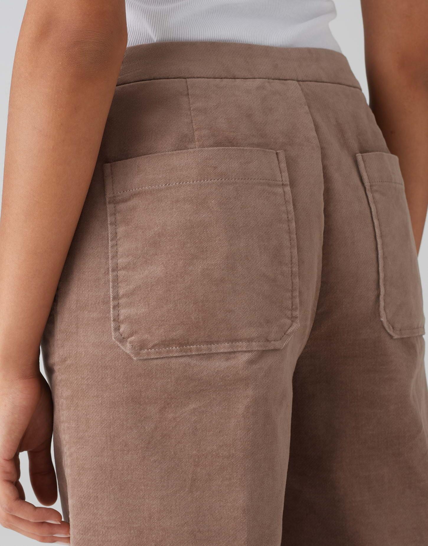 OPUS  Pantalon en velours Mondai Wide 