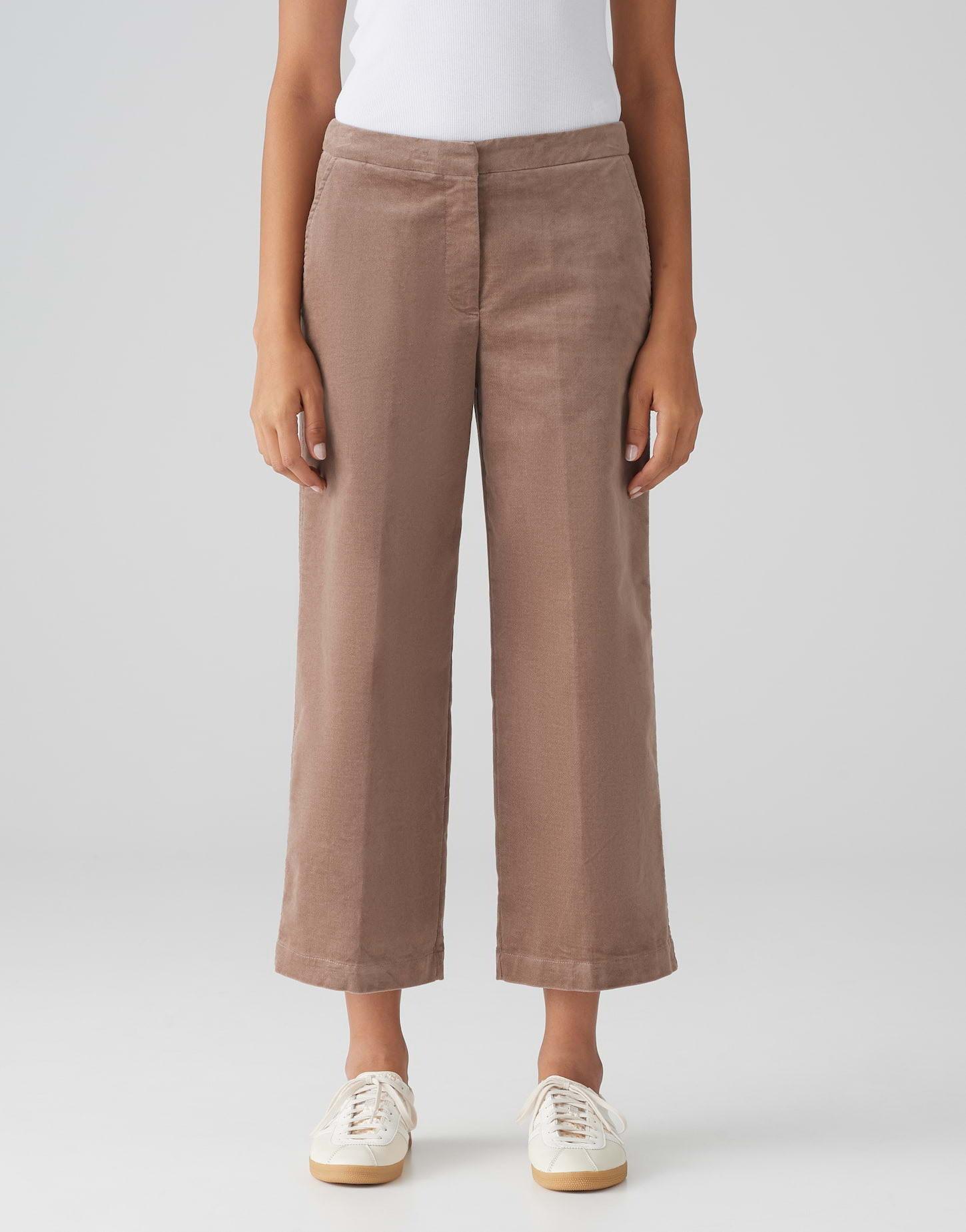 OPUS  Pantalon en velours Mondai Wide 