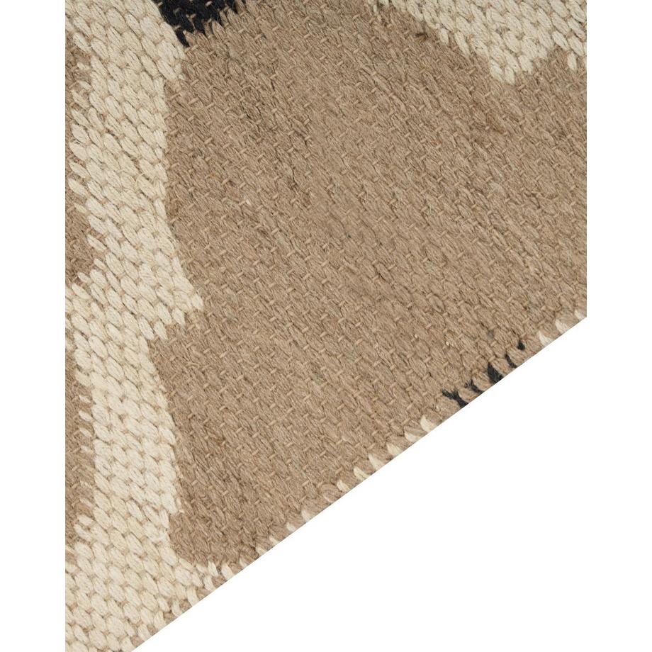 Beliani Teppich aus Jute Landhausstil ORENCIK  