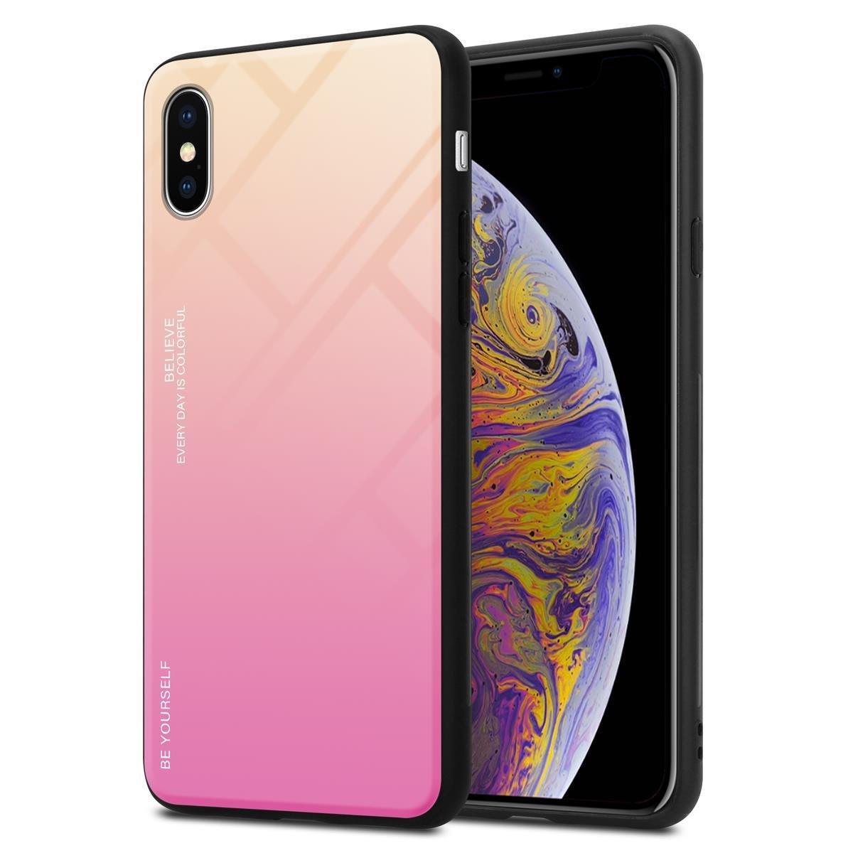 Cadorabo  Hülle für Apple iPhone XS MAX Zweifarbig 