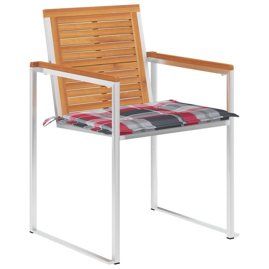 VidaXL Chaise de jardin bois d'acacia  