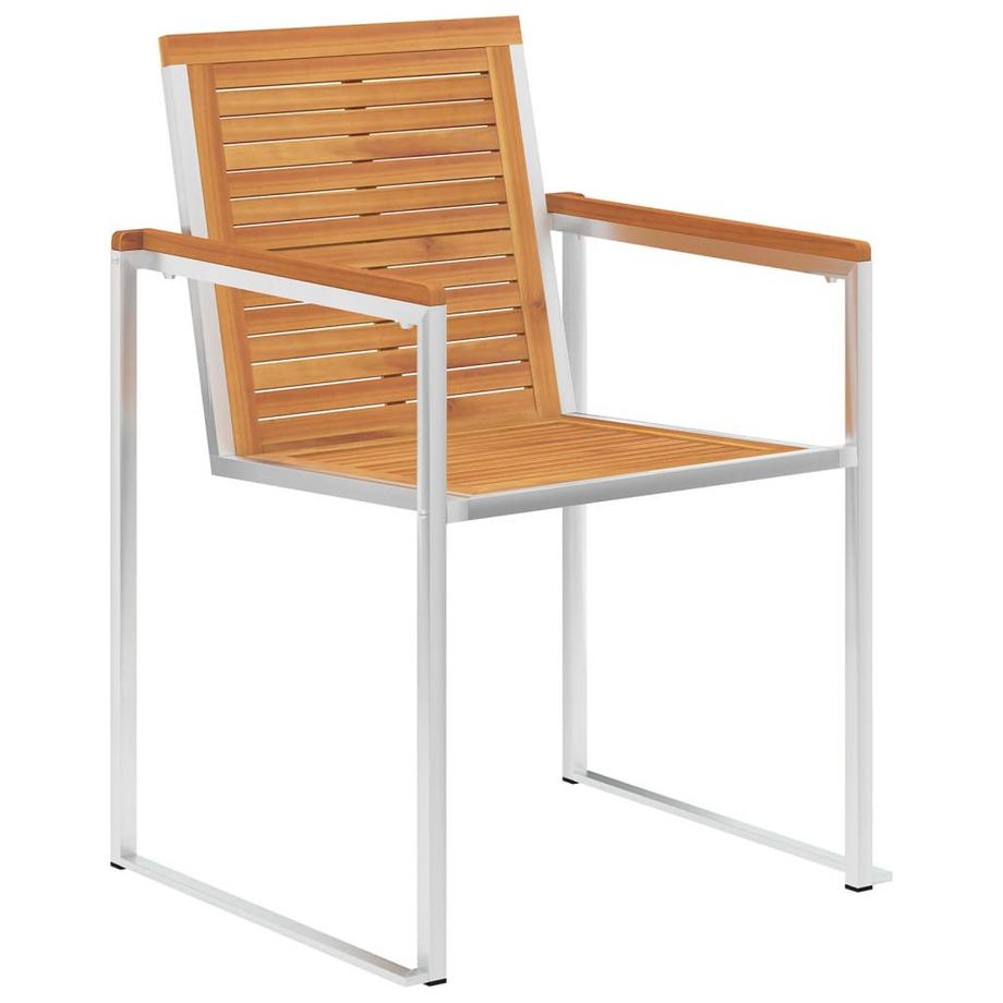 VidaXL Chaise de jardin bois d'acacia  