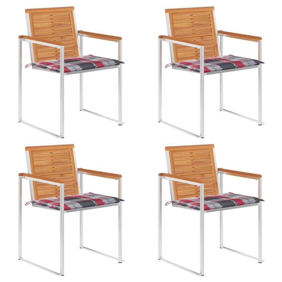 Chaise de jardin bois d'acacia