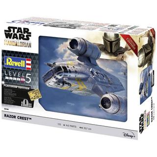 Revell  1:72 le Mandaloran, Razor Crest Platinum Edition Platinum 