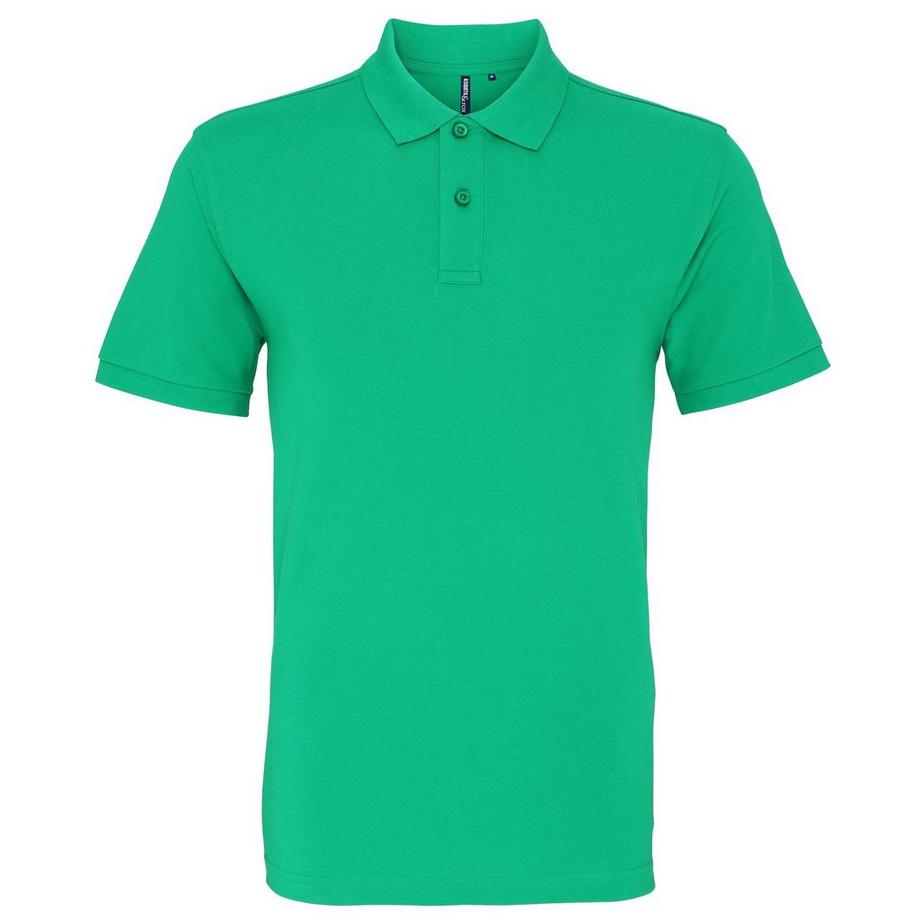Polo uni à manches courtes