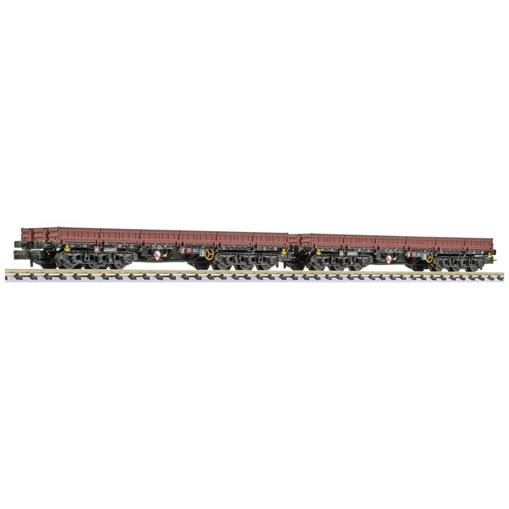 Liliput  N 2er-Set, 6-achs. Schwerlastwagen Samms-u 454 der DB AG 