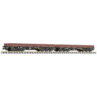 Liliput  N 2er-Set, 6-achs. Schwerlastwagen Samms-u 454 der DB AG 