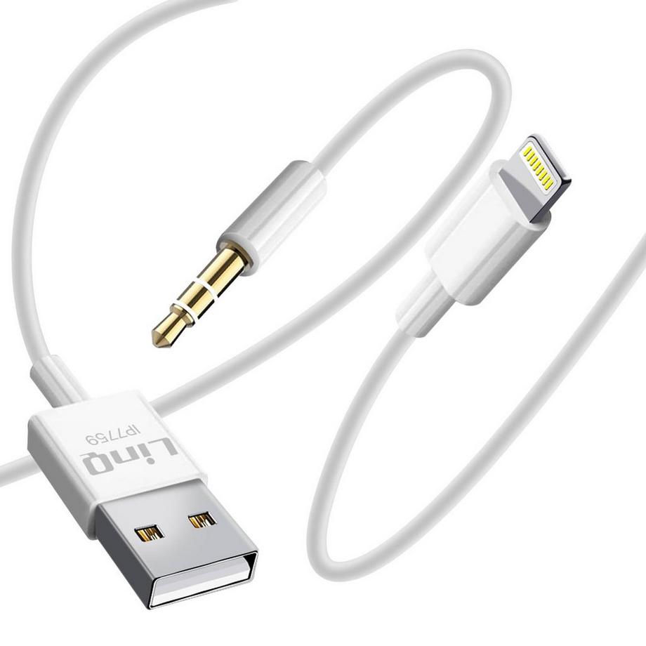 Avizar  Lade- + Audiokabel iPhone / iPad LinQ 