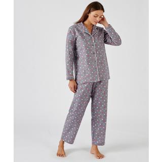 Damart  Pyjama Flanell aus bedruckter Baumwolle 