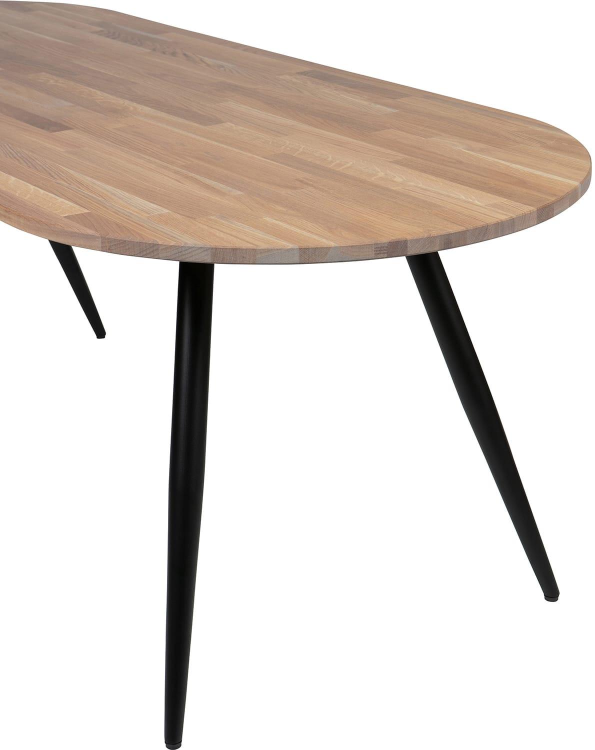 mutoni Tischplatte Tablo Oval Eiche FSC Öl 220x90  