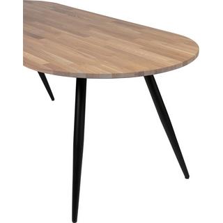 mutoni Tischplatte Tablo Oval Eiche FSC Öl 220x90  