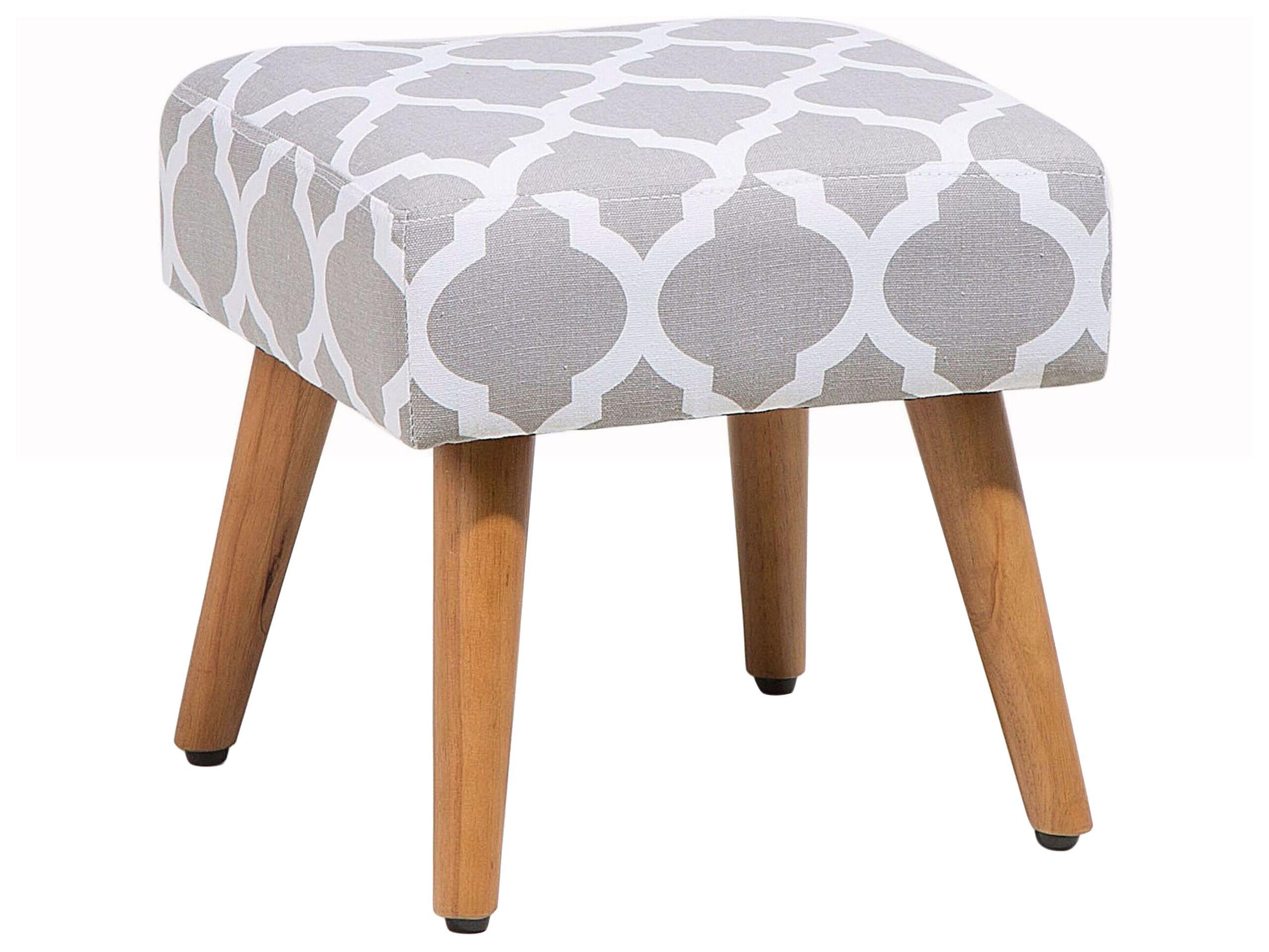 Beliani Hocker aus Baumwolle Modern OSAGE  