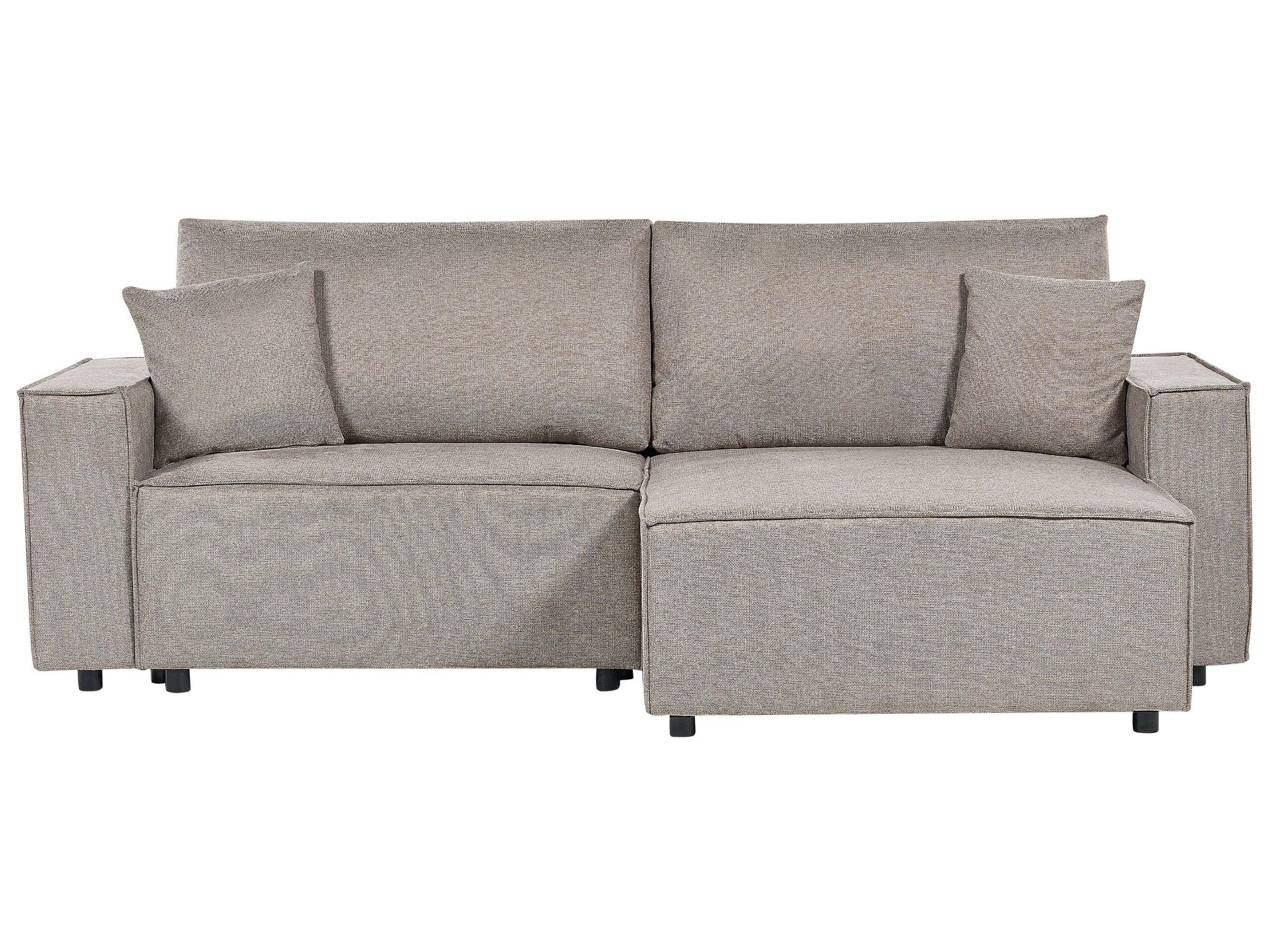 Beliani Ecksofa aus Polyester Modern KARILA  