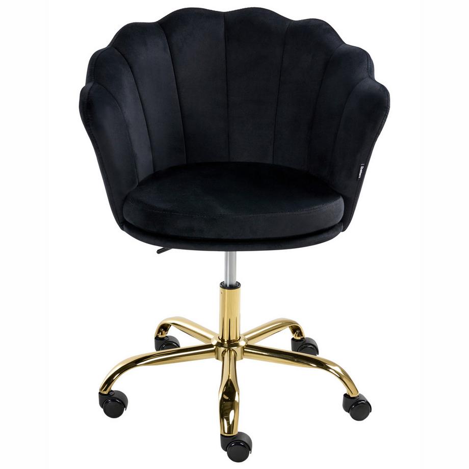 Beliani Chaise de bureau en Velours Glamour MONTICELLO  