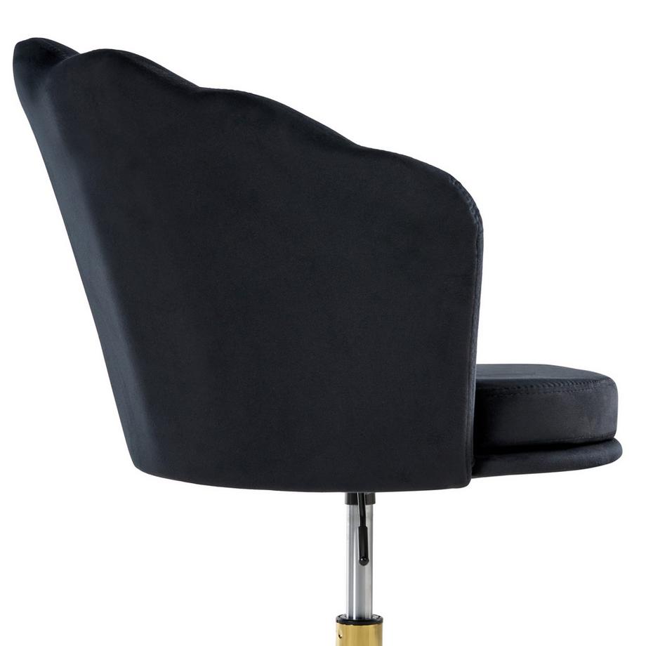 Beliani Chaise de bureau en Velours Glamour MONTICELLO  