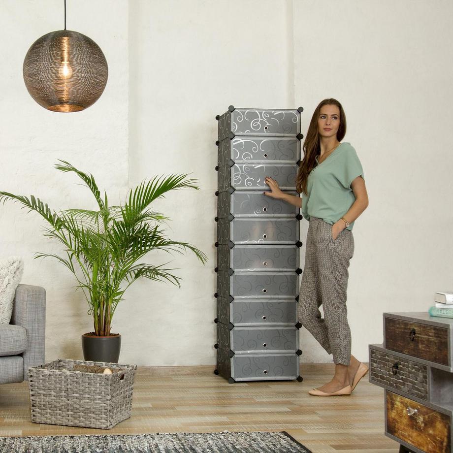 B2X Schuhregal 10 Ebenen  