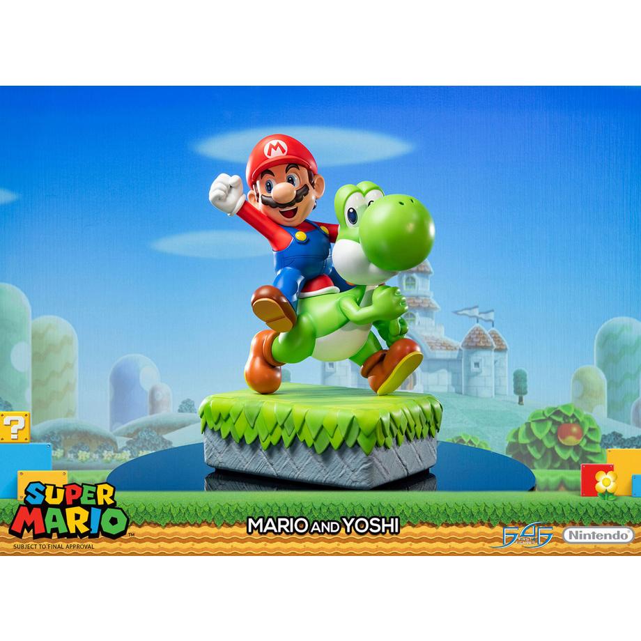 F4F  Statue - Super Mario - Mario & Yoshi 
