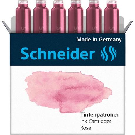 Schneider  Pastel cartuccia d'inchiostro 6 pz Originale Rosa 