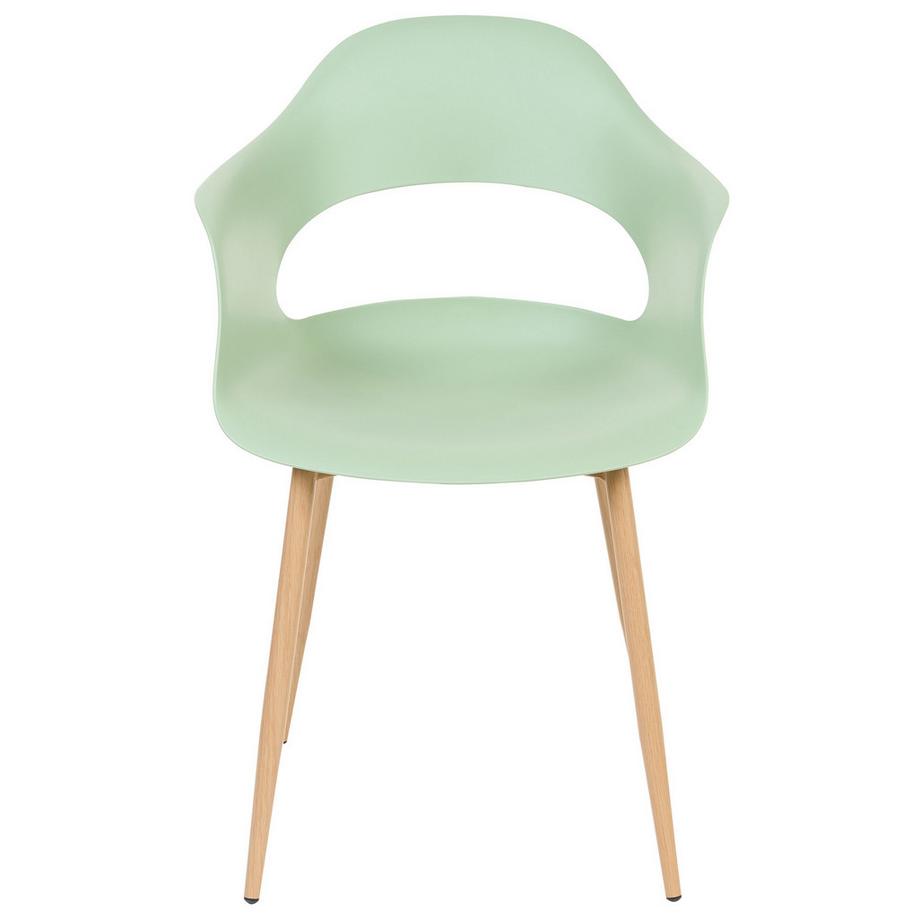 Beliani Lot de 2 chaises de salle à manger en Matière synthétique Scandinave UTICA  