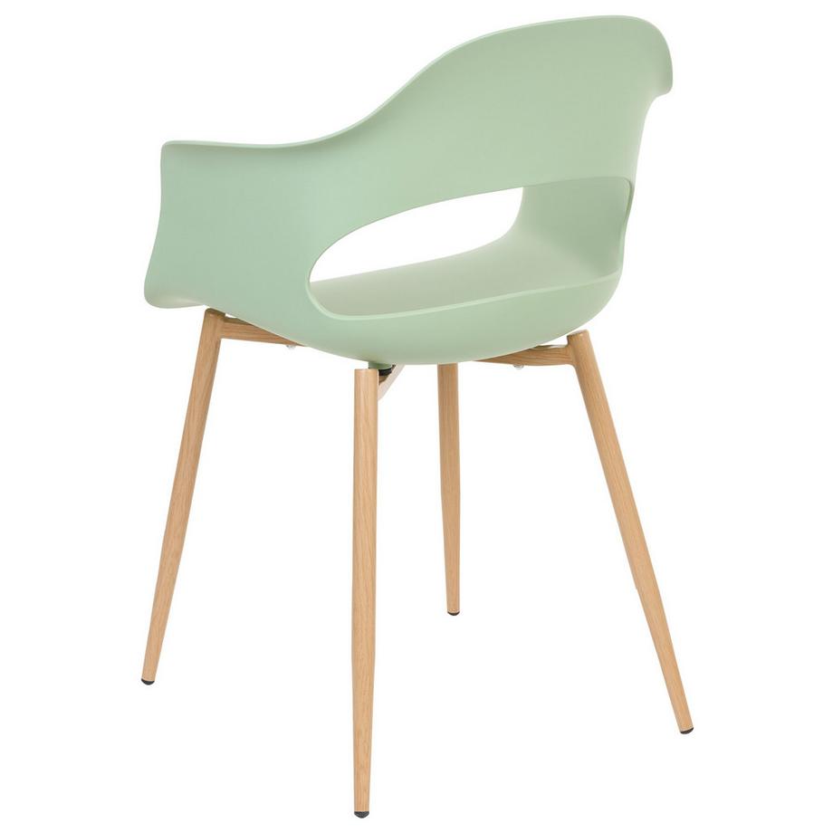 Beliani Lot de 2 chaises de salle à manger en Matière synthétique Scandinave UTICA  