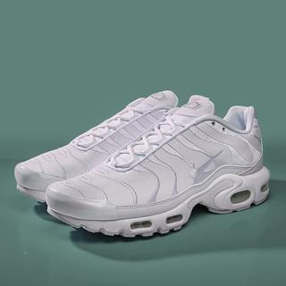 NIKE  Air Max Plus - Triple White Leather 