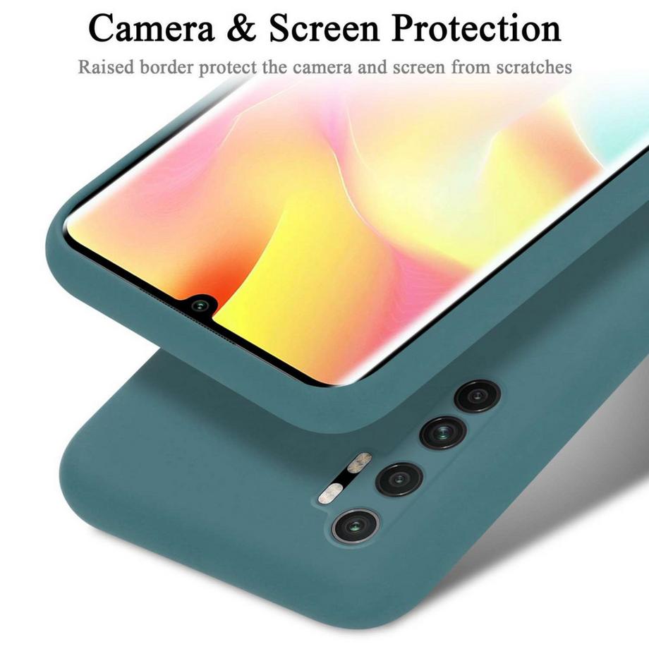 Cadorabo  Xiaomi Mi NOTE 10 LITE Hülle im Liquid Case Design 