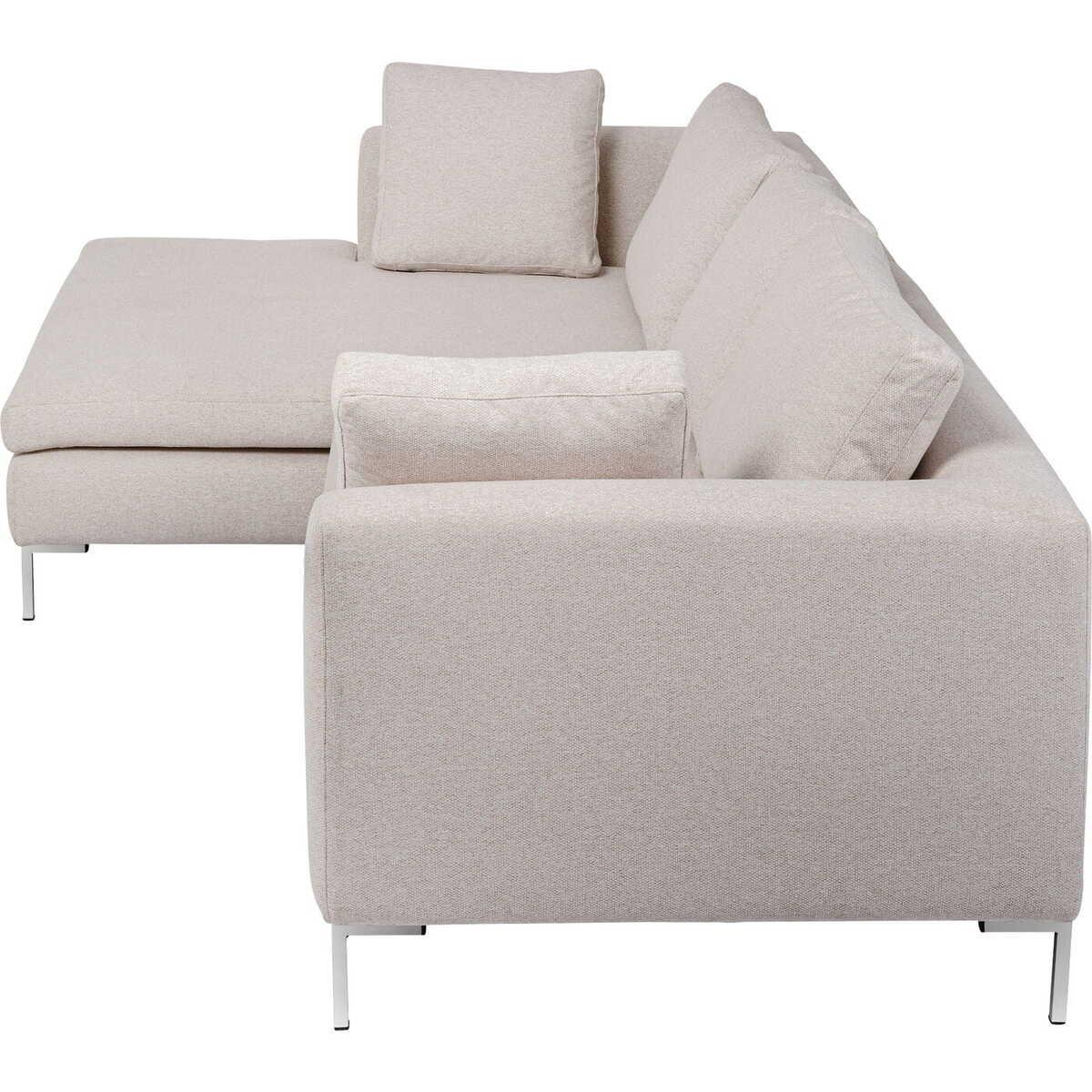 KARE Design Ecksofa Gianni Creme Links  