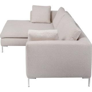 KARE Design Ecksofa Gianni Creme Links  