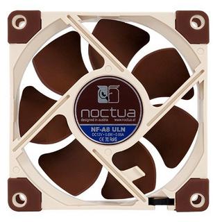 Noctua  NF-A8 ULN système de refroidissement d’ordinateur Boitier PC Ventilateur 8 cm Beige, Marron 