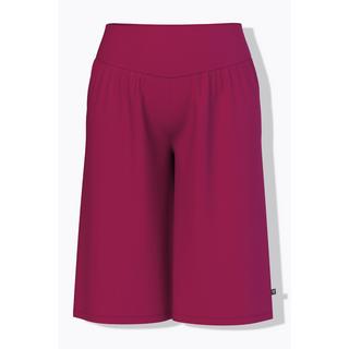 Ulla Popken Bermuda Weites Gerades Bein Elastikbund  