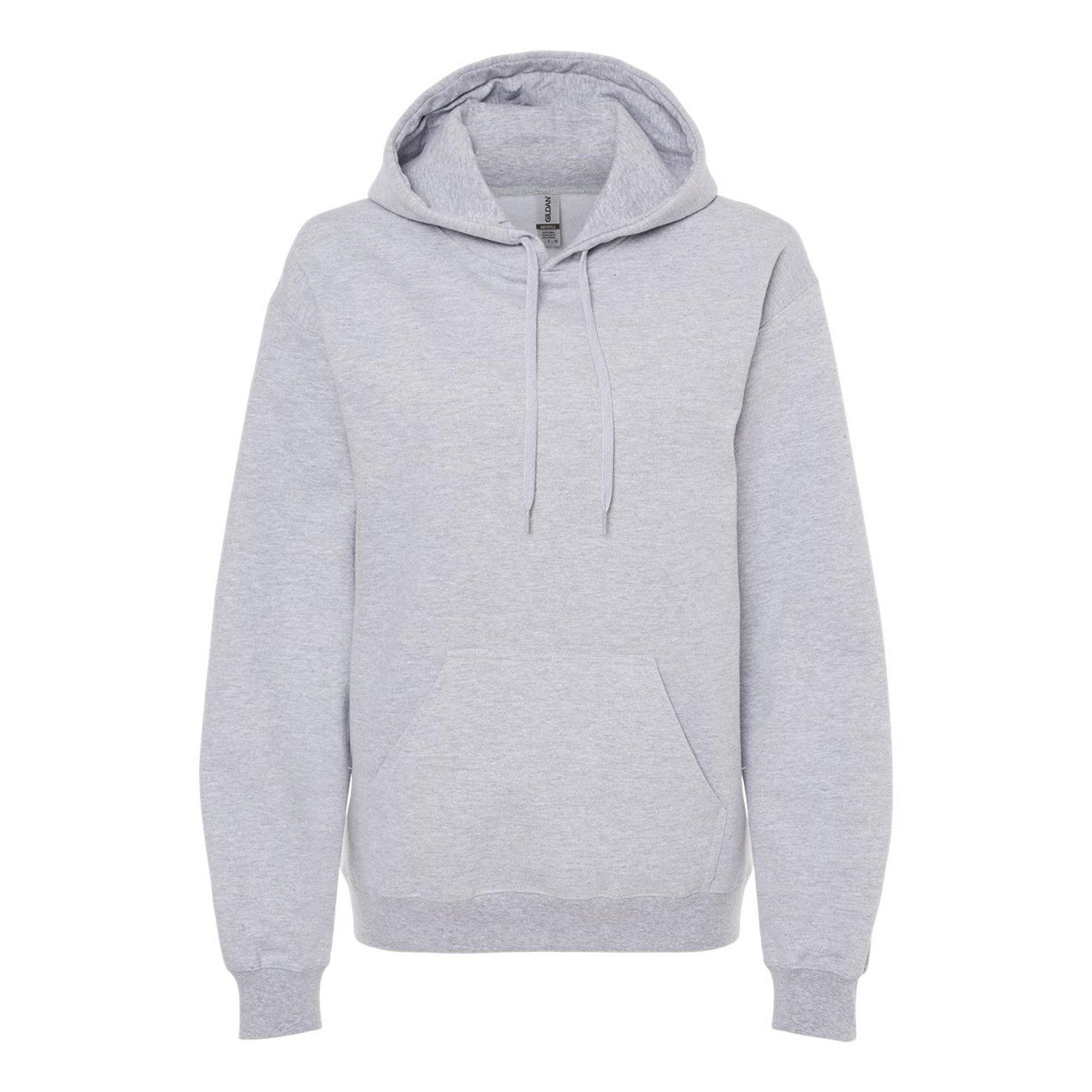 Image of Softstyle Kapuzenpullover Mittelschwer Damen Grau 4XL