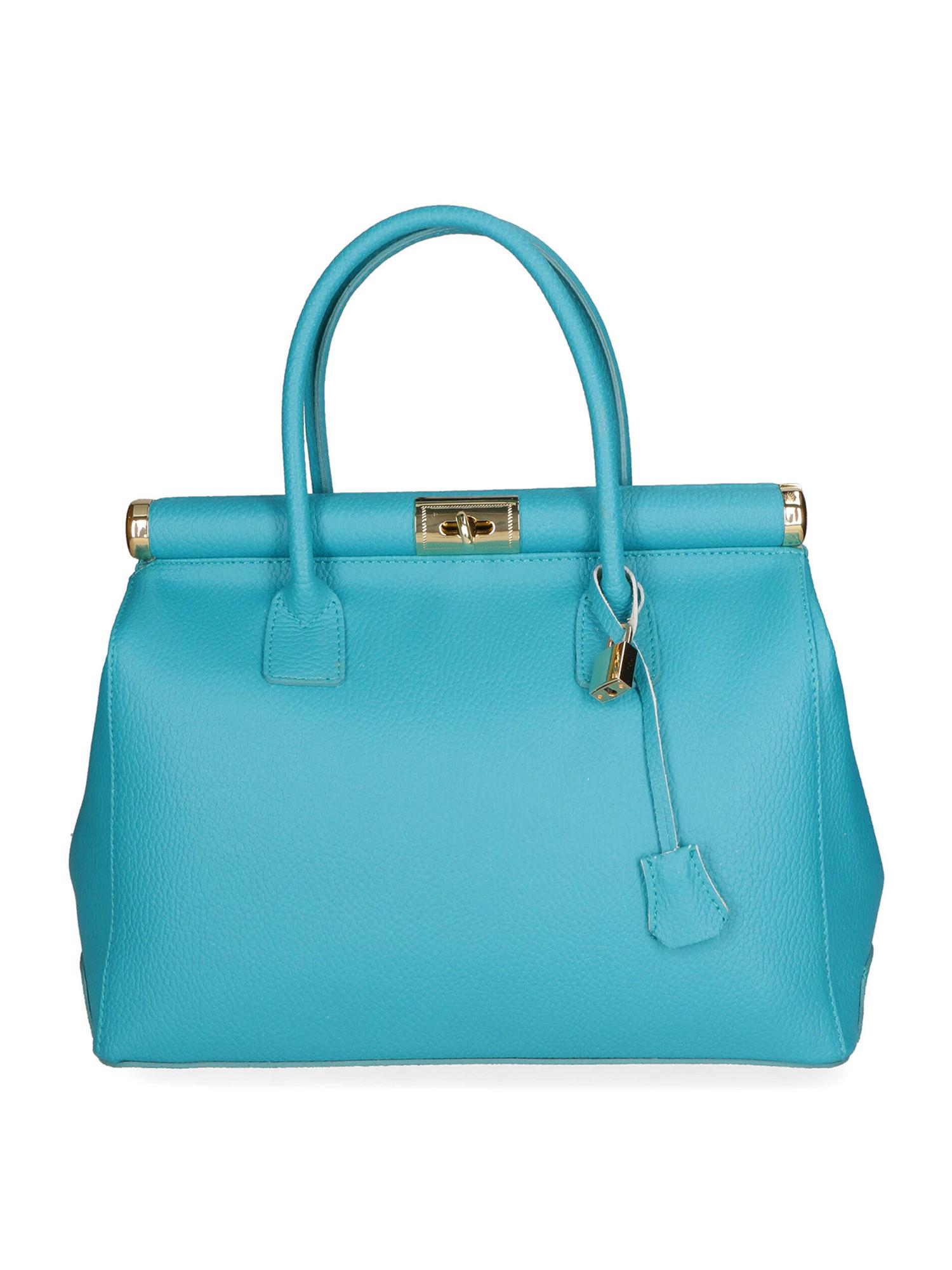 Image of Handtasche Damen Türkisblau ONE SIZE