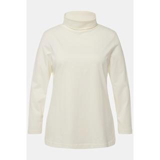 Ulla Popken  Shirt, Rollkragen, Slim, Langarm 