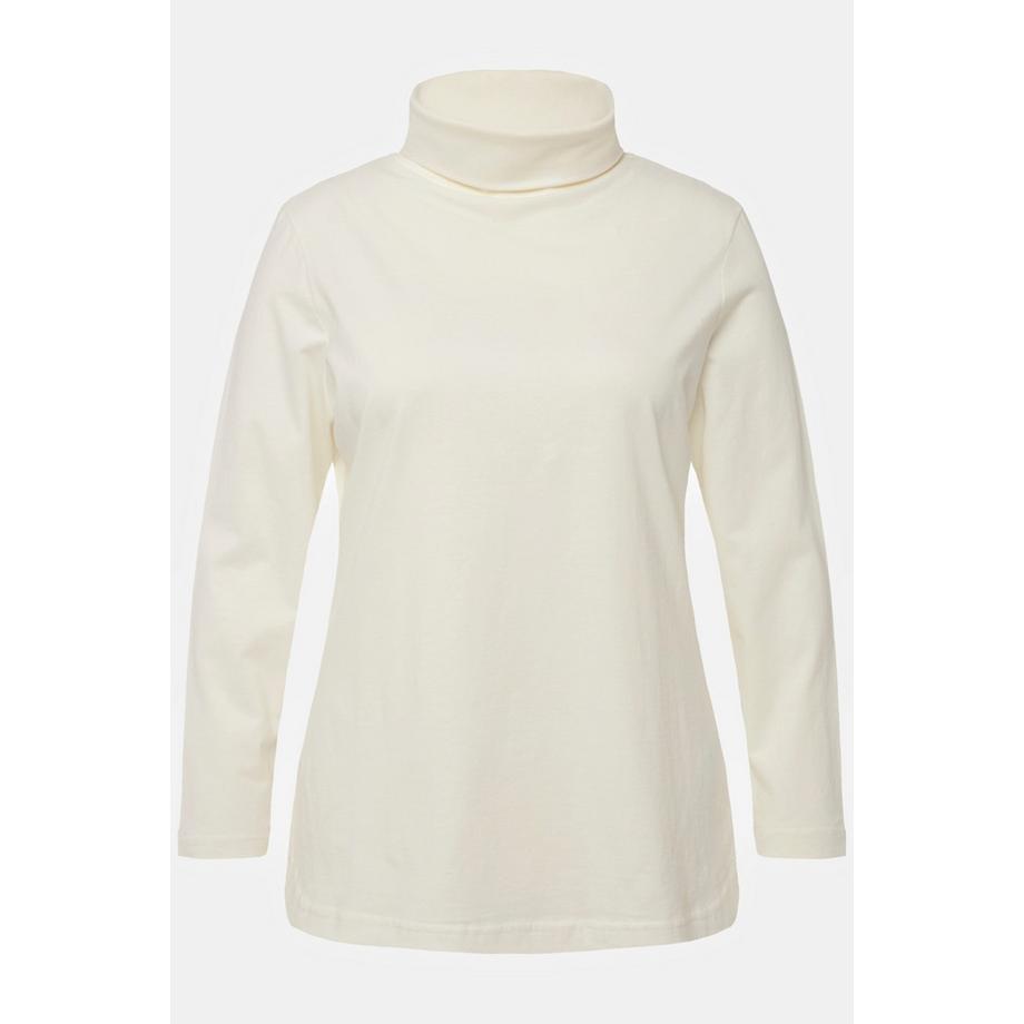Ulla Popken Slim Langarm Rollkragen Shirt  