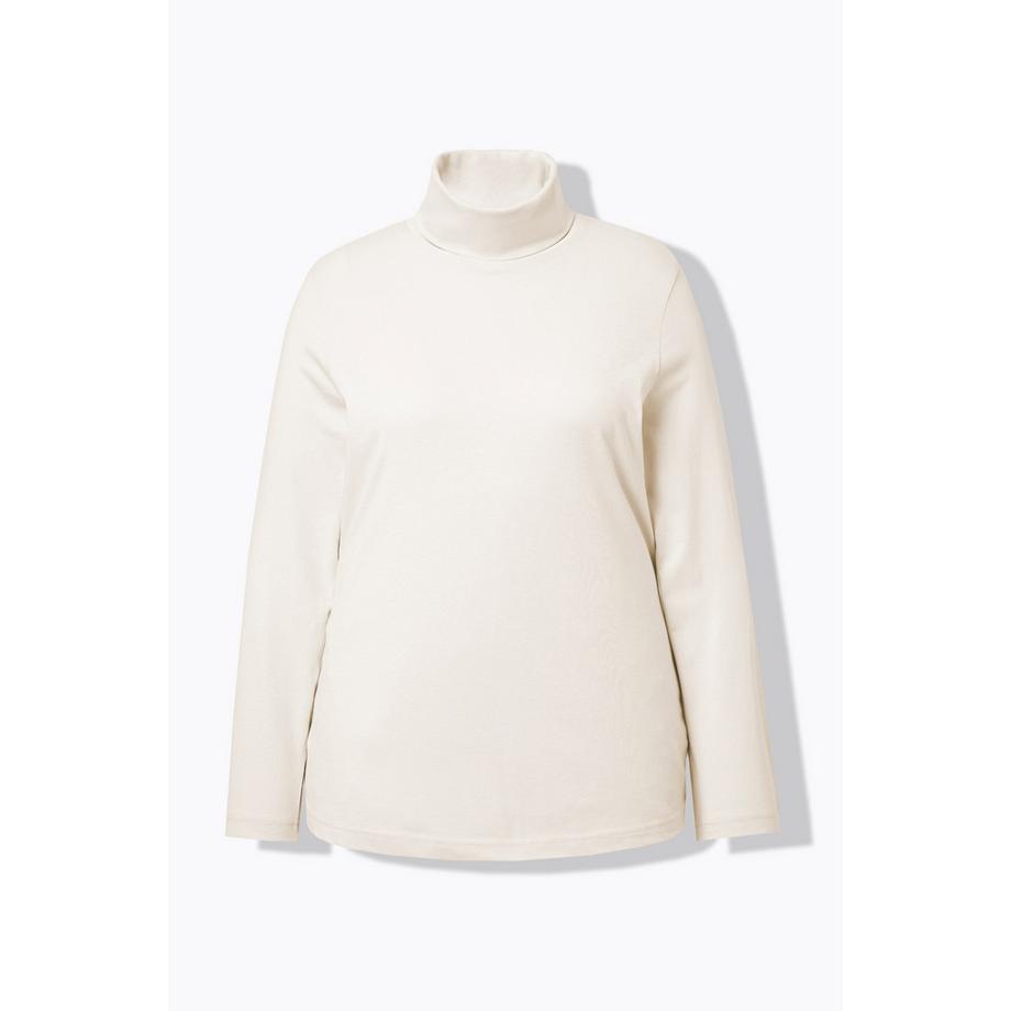 Ulla Popken Slim Langarm Rollkragen Shirt  